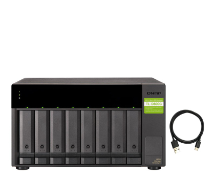 Dysk sieciowy QNAP TL-D800C Moduł rozszerzający USB